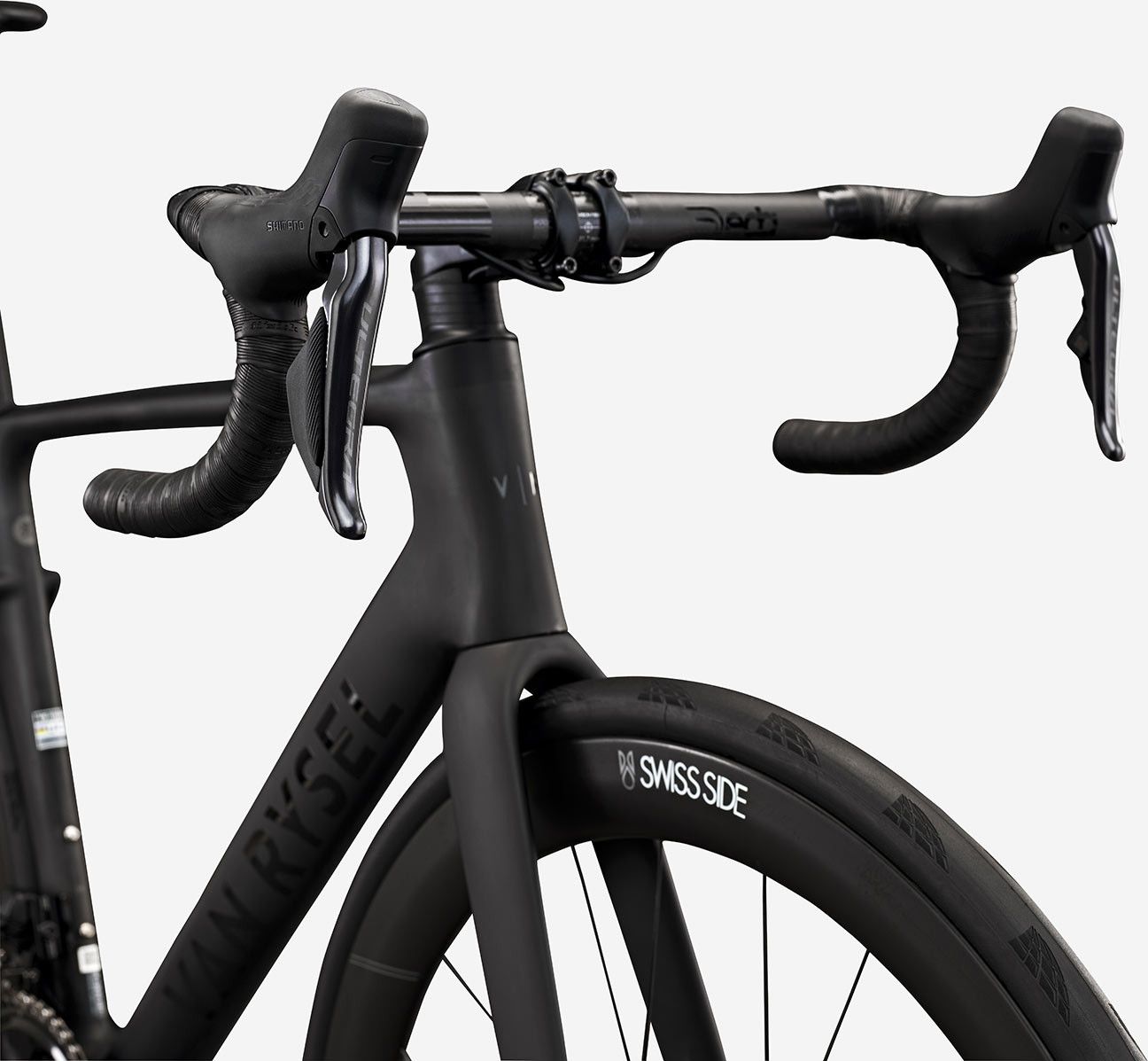 Vélo de Route Van Rysel RCR Pro Shimano Ultegra Di2 12V 700 mm Noir Carbon Raw