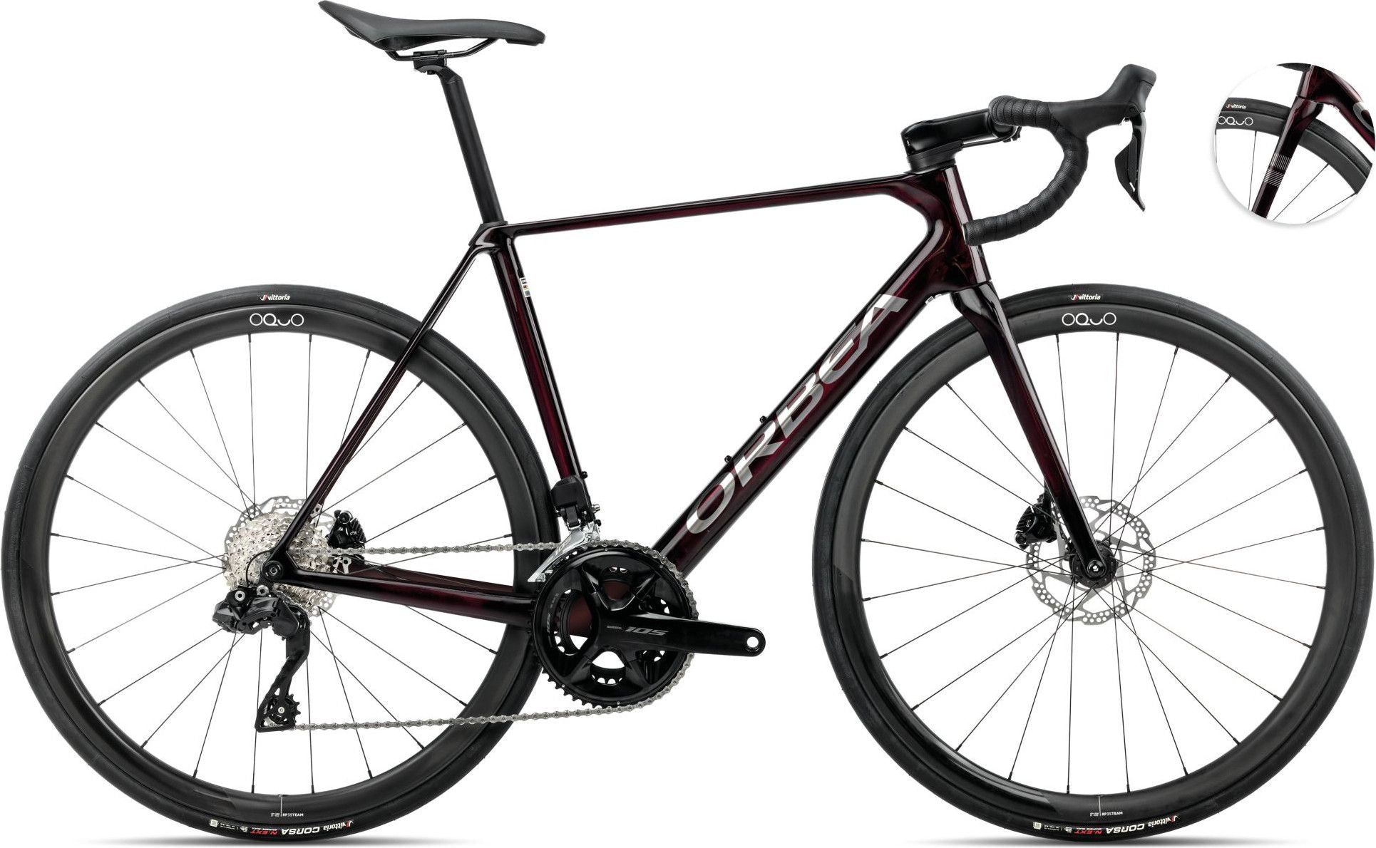 Vélo de Route Orbea Orca M35i Shimano 105 Di2 12V 700 mm Rouge Wine 2025