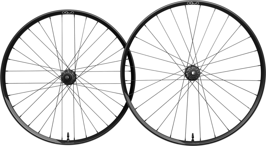 Paire de Roues Oquo Mountain Control MC32TEAM Mullet 29/27.5'' | Boost 15x110 - 12x148 mm | 6 Trous | Gris Anthracite Mat