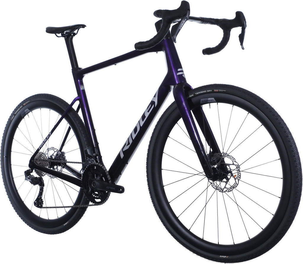 Vélo de Gravel Ridley Grifn RS Shimano GRX Di2 11V 700 mm Violet Radiant Noir