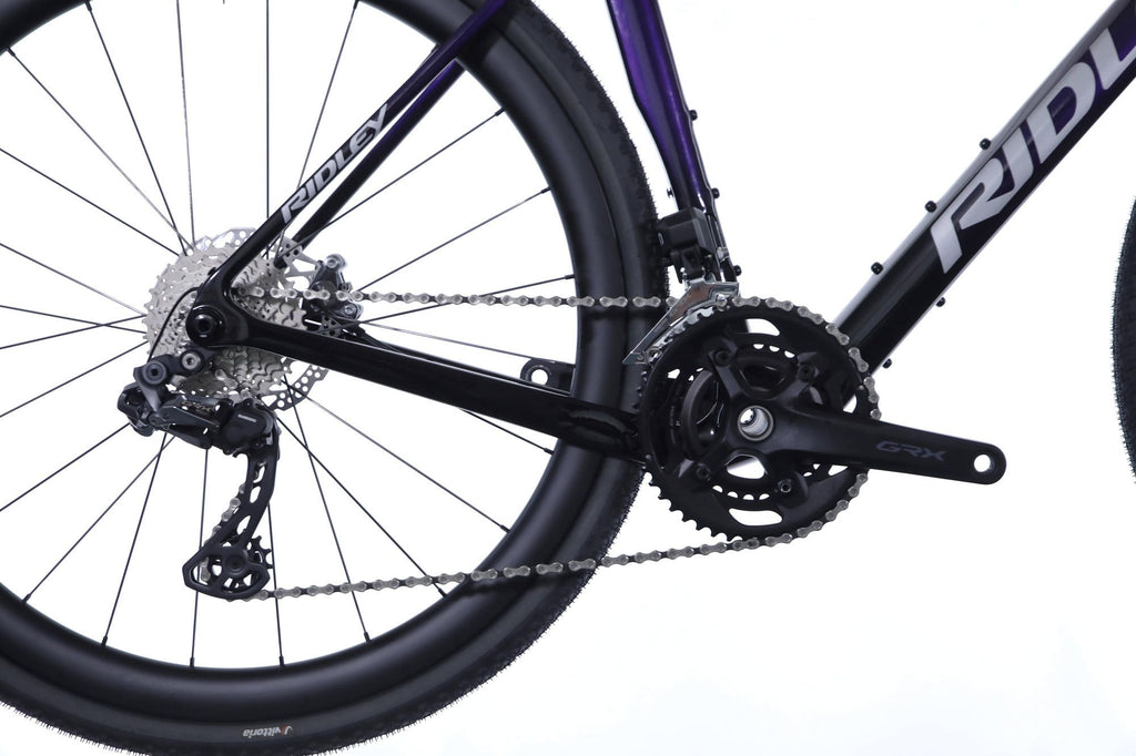 Vélo de Gravel Ridley Grifn RS Shimano GRX Di2 11V 700 mm Violet Radiant Noir