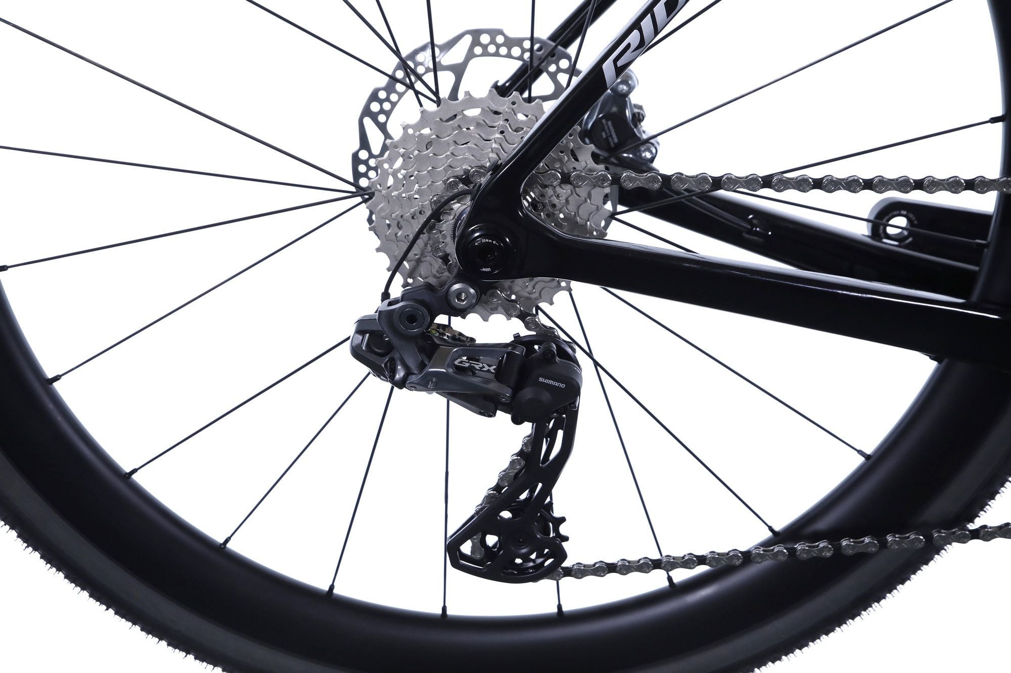 Vélo de Gravel Ridley Grifn RS Shimano GRX Di2 11V 700 mm Violet Radiant Noir