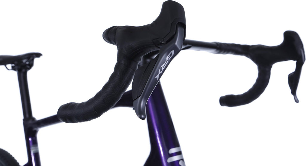 Vélo de Gravel Ridley Grifn RS Shimano GRX Di2 11V 700 mm Violet Radiant Noir
