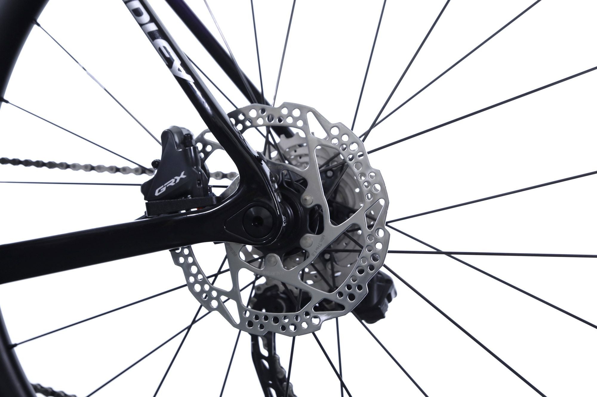 Vélo de Gravel Ridley Grifn RS Shimano GRX Di2 11V 700 mm Violet Radiant Noir