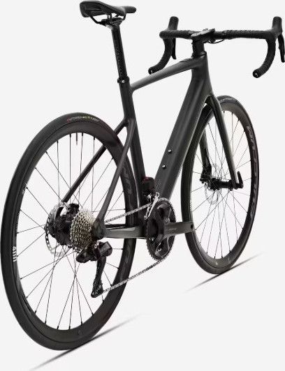 Vélo de Route Électrique Van Rysel E-EDR CF II Shimano 105 Di2 Vert Kaki