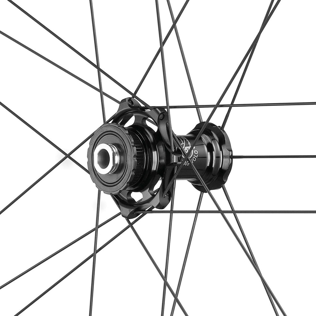 Paire de Roues Campagnolo Shamal Dual Profile 700 mm | 12x100 - 12x142 mm | Center Lock
