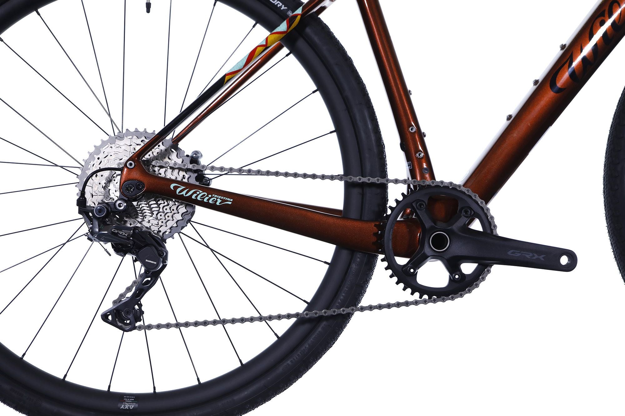 Vélo de Gravel Wilier Triestina Jena Shimano GRX 11V 700 mm Marron Patterned Bronze