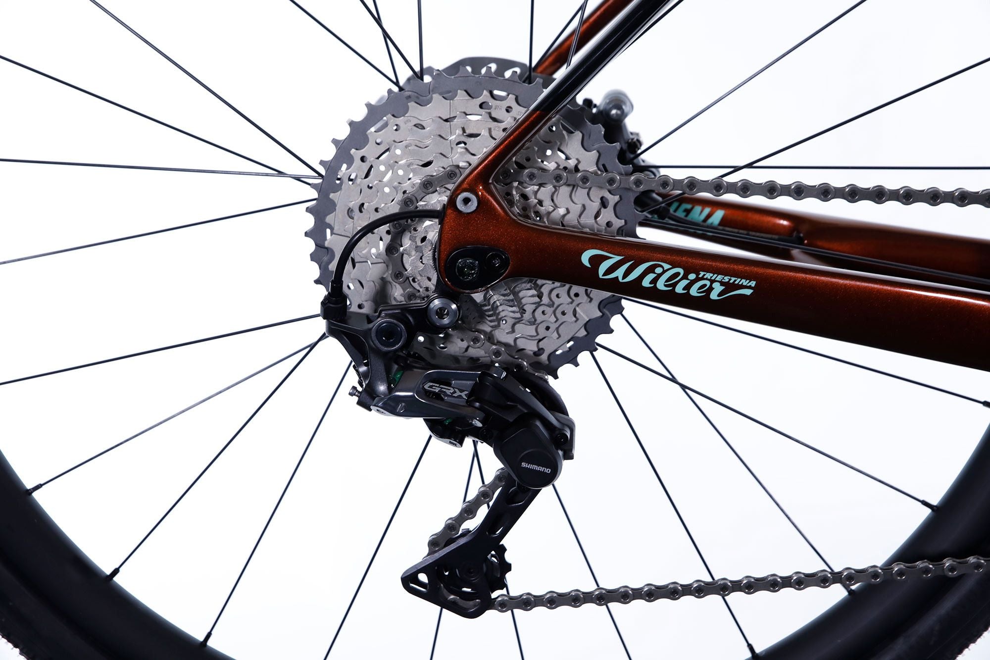 Vélo de Gravel Wilier Triestina Jena Shimano GRX 11V 700 mm Marron Patterned Bronze