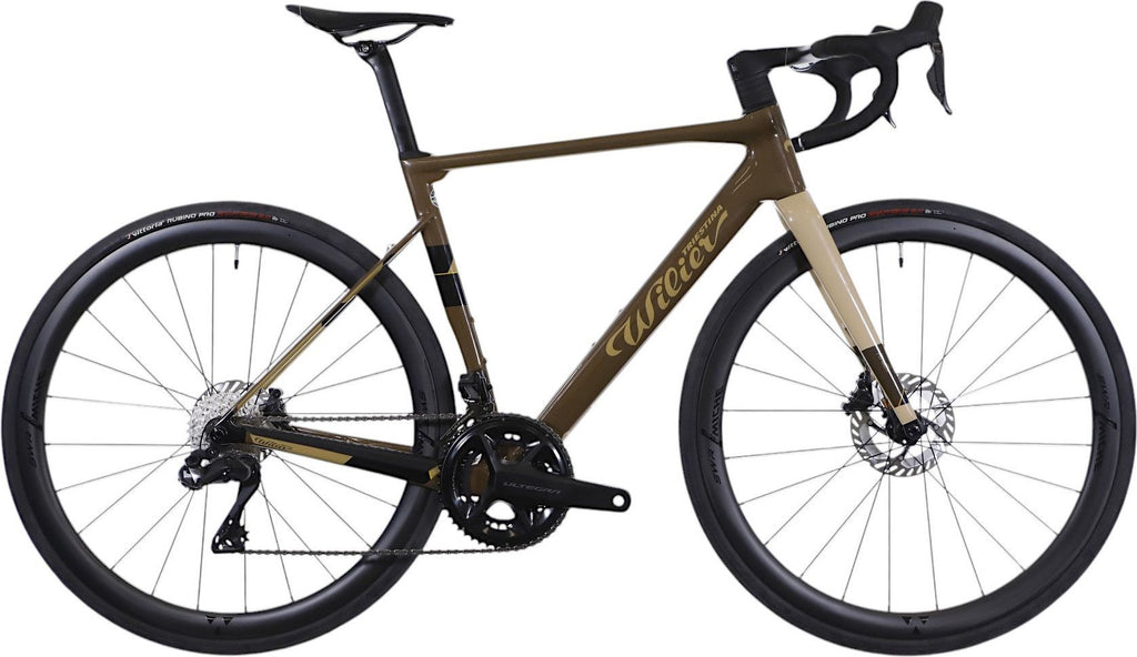 Vélo de Route Wilier Triestina Rave SL Shimano Ultegra Di2 12V 700 mm Marron Beige Sand 2025