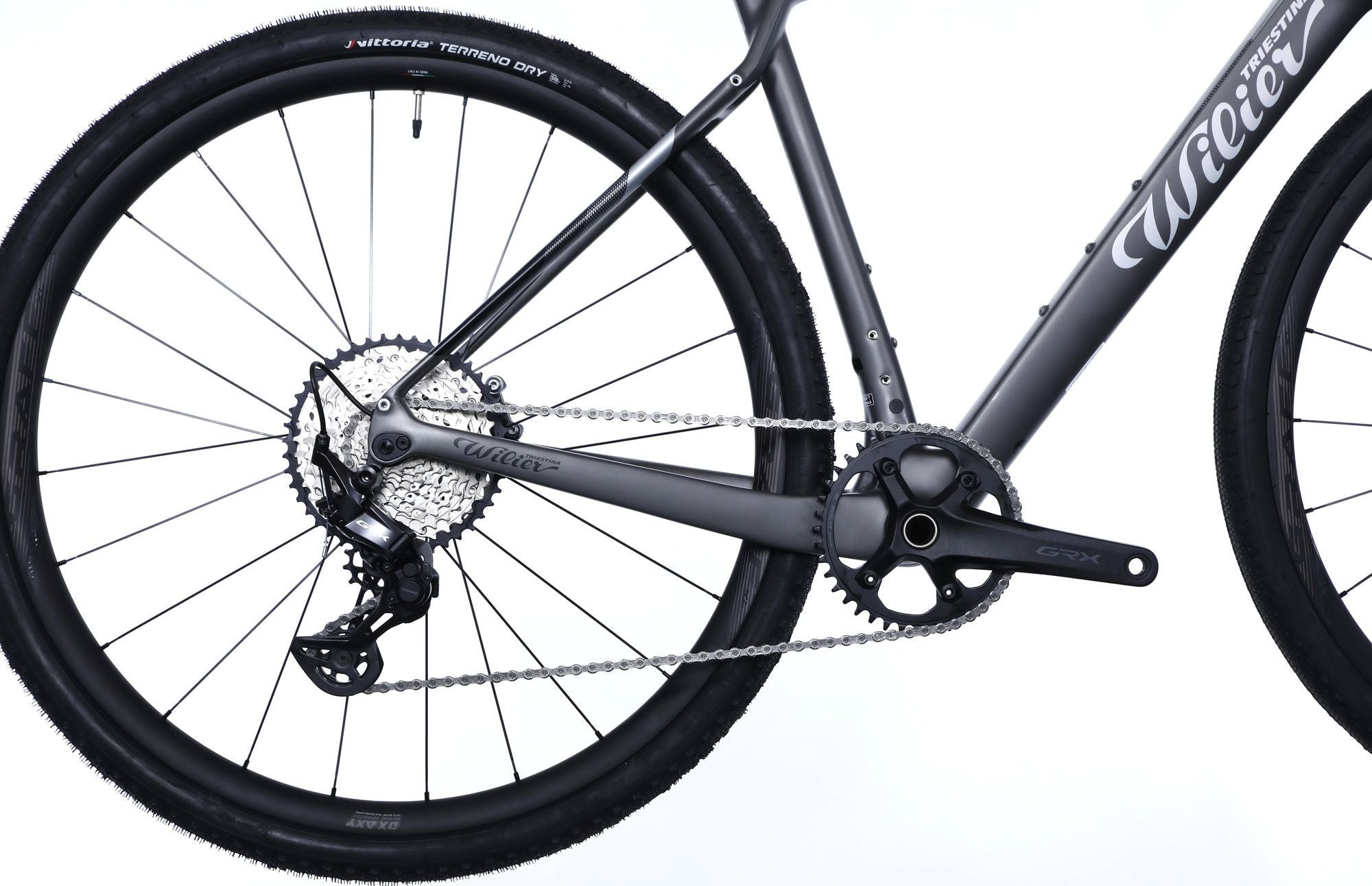 Vélo de Gravel Wilier Triestina Jena Shimano GRX 12V 700 mm Gris Smokey