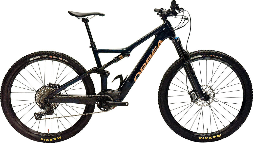 VTT Électrique Tout Suspendu Orbea Rise M20 Carbone Shimano SLX 12V 29' 360wh Bleu 2021 T.L 170/190cm - Produit Reconditionné