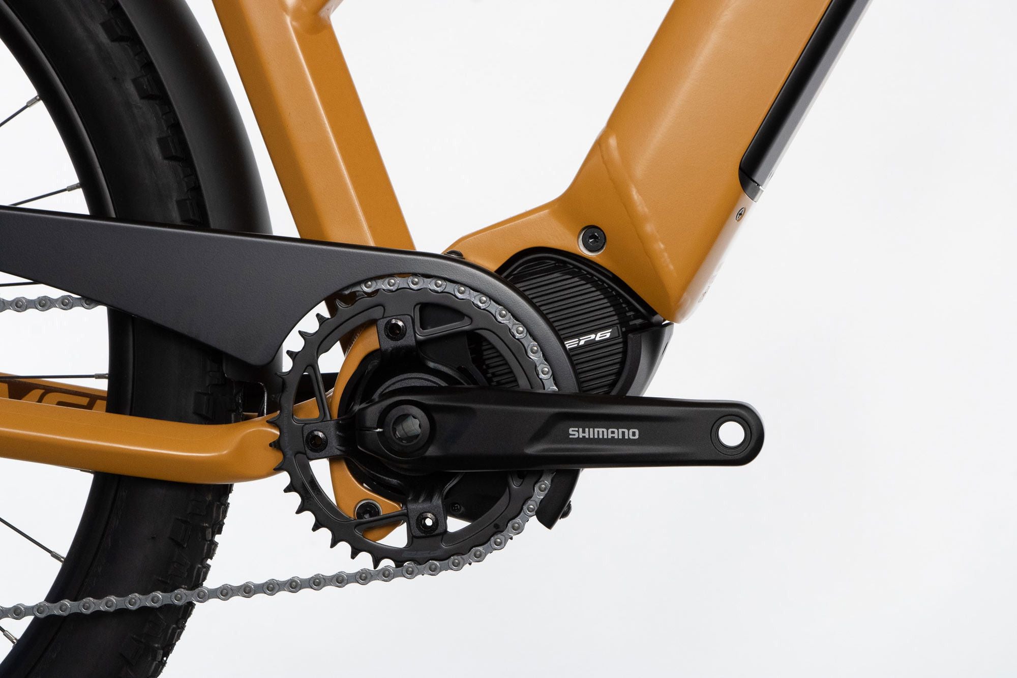 VTC Électrique O2 Feel Vern Urban Power 8.2 Mid Shimano Deore 10V 720 Wh 27.5'' Jaune Indiana