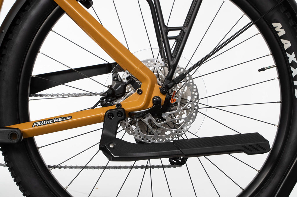 VTC Électrique O2 Feel Vern Urban Power 8.2 Mid Shimano Deore 10V 720 Wh 27.5'' Jaune Indiana