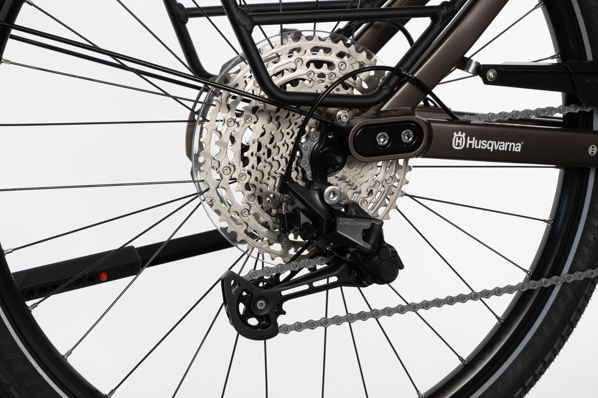 Vélo de Ville Électrique Husqvarna Tourer T2 Lady Shimano Deore 11V 625Wh 27.5'' Bronze