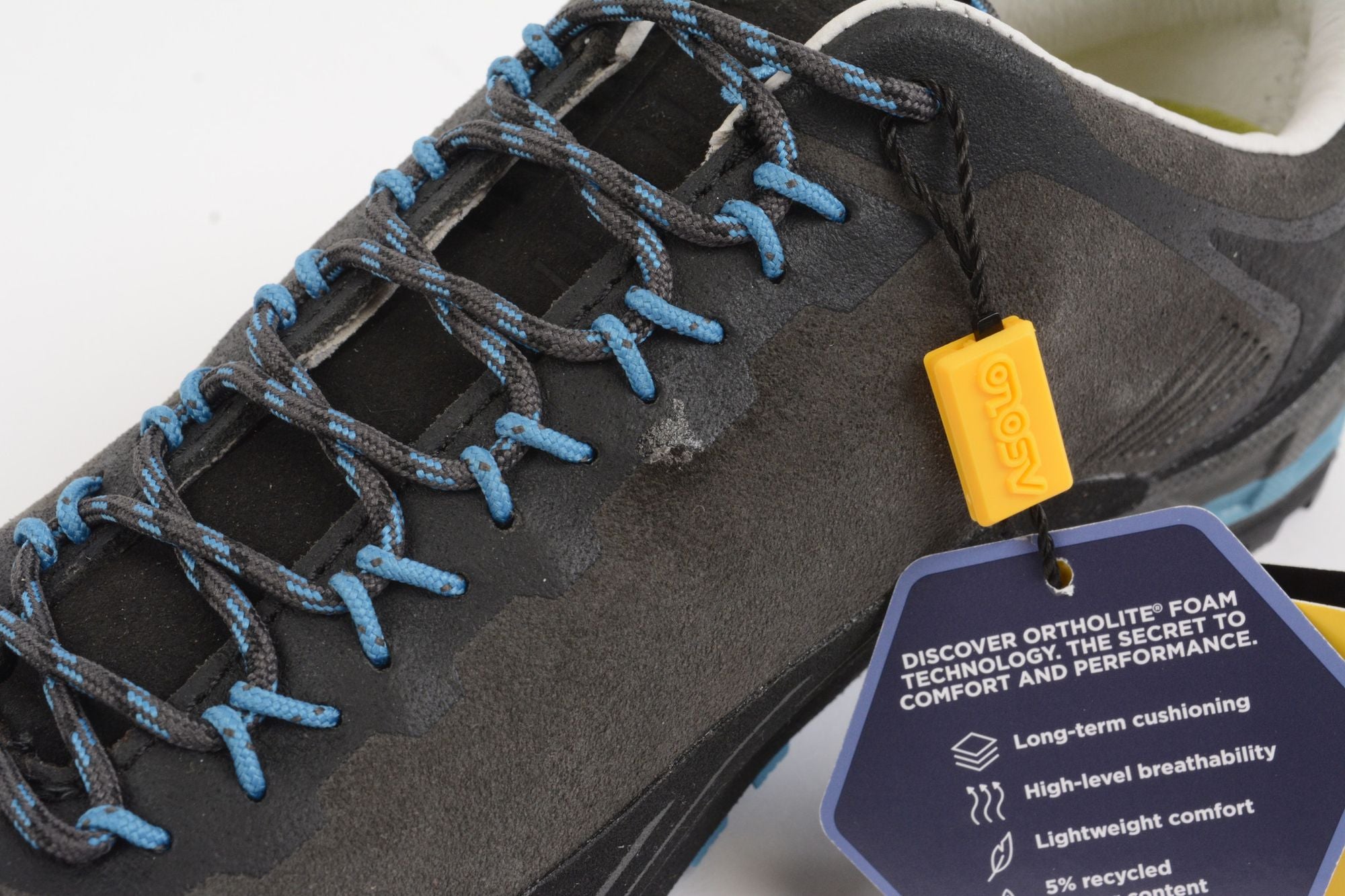 Chaussures de Randonnée Asolo Eldo Lth Gris Bleu Femme - Produit Reconditionné / Très bon État