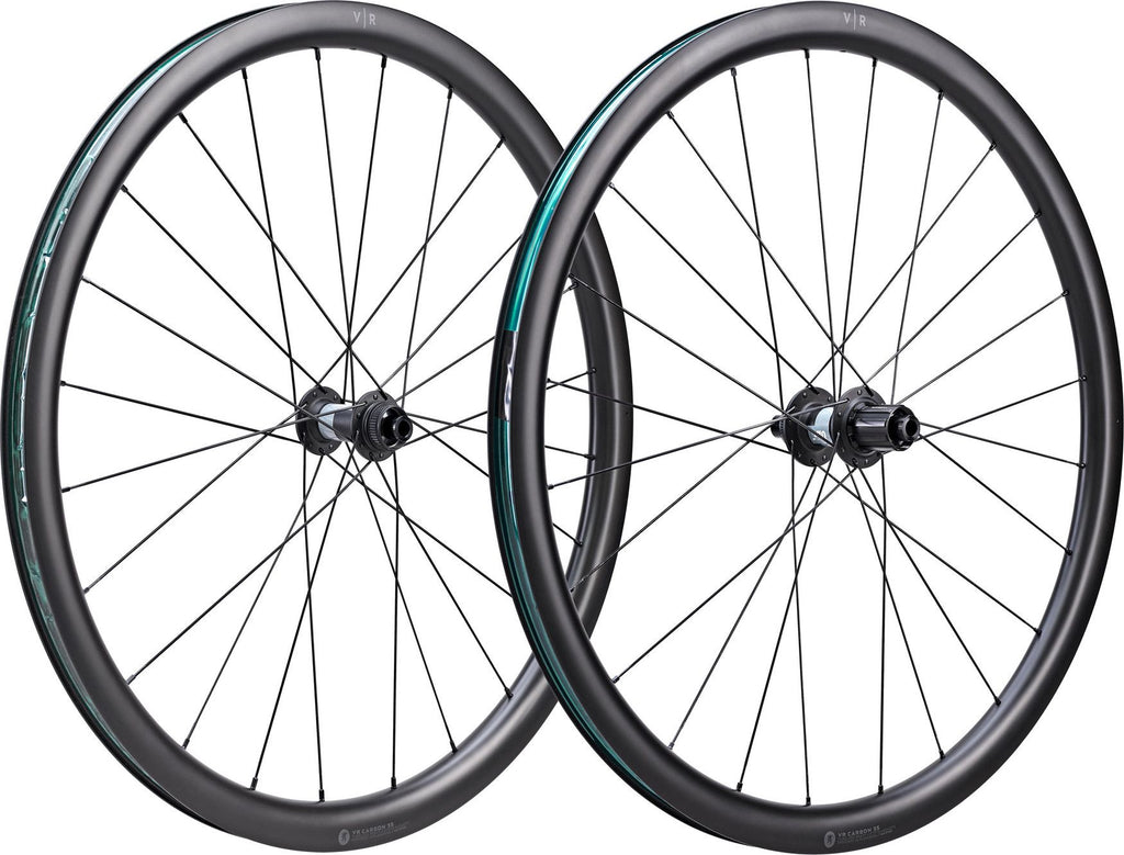Paire de Roues Van Rysel VR Carbon 35 700 mm | 12x100 - 12x142 mm | Center Lock