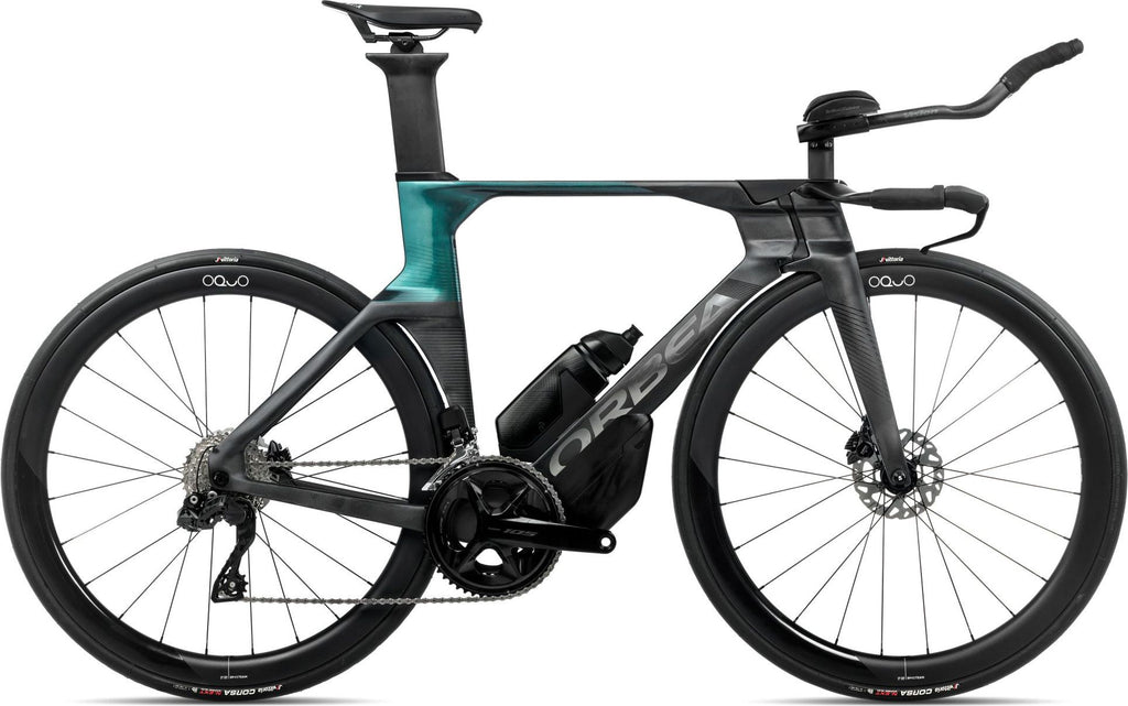 Vélo de Triathlon Orbea Ordu M30iLTD Shimano 105 Di2 12V 700 mm Gris Diamond Carbon View Vert Evasion 2025