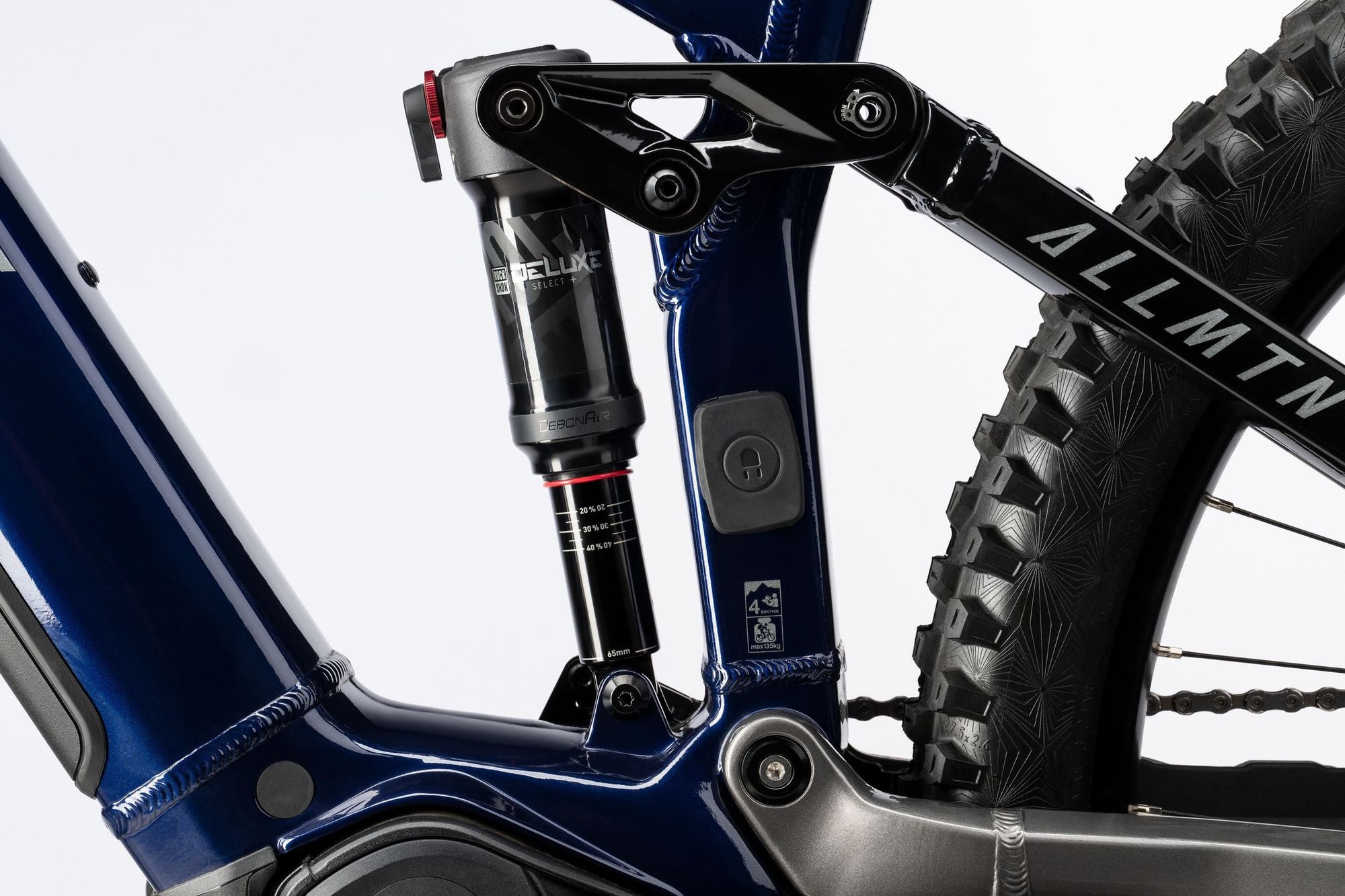 VTT Électrique Tout-Suspendu Haibike AllMtn 6  12V 800 Wh MX Bosch 85Nm (29/27.5'') Bleu 2025