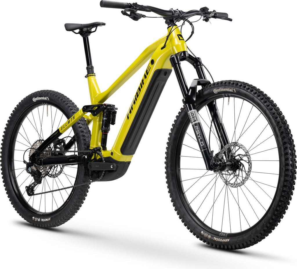 VTT Électrique Tout-Suspendu Haibike AllMtn 6.0 Shimano SLX/Deore 12V 800 Wh MX (29/27.5'') Jaune 2025