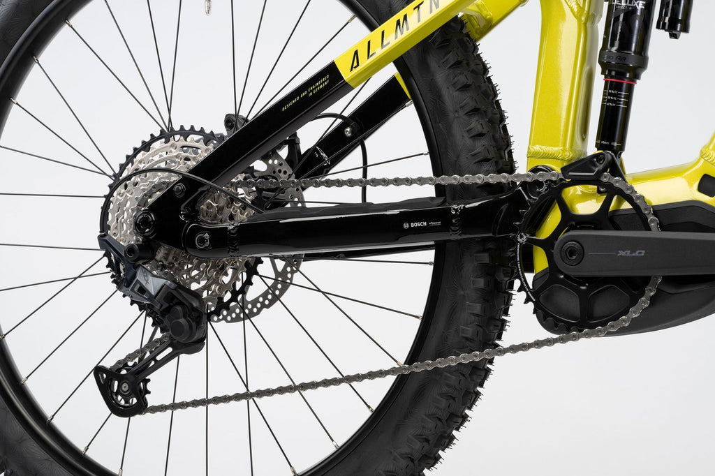 VTT Électrique Tout-Suspendu Haibike AllMtn 6.0 Shimano SLX/Deore 12V 800 Wh MX (29/27.5'') Jaune 2025