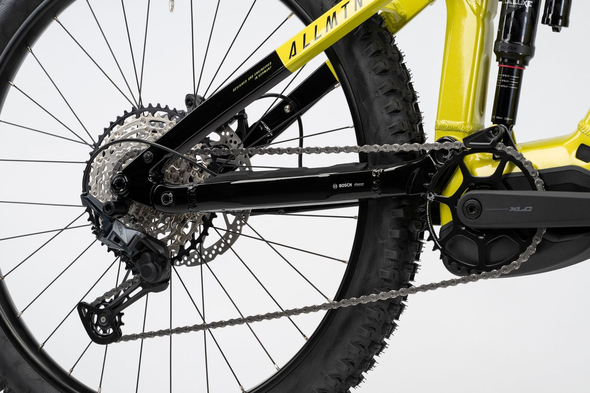VTT Électrique Tout-Suspendu Haibike AllMtn 6.0 Shimano SLX/Deore 12V 800 Wh MX (29/27.5'') Jaune 2025