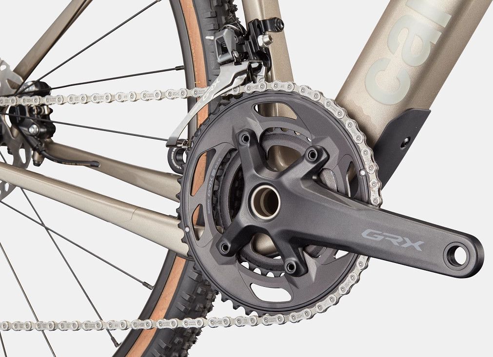Vélo de Gravel Cannondale Topstone Carbon 3 Shimano GRX 2x12V 700mm Beige
