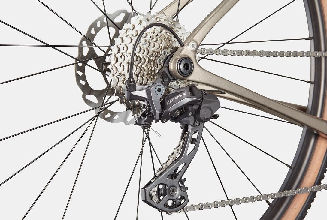 Vélo de Gravel Cannondale Topstone Carbon 3 Shimano GRX 2x12V 700mm Beige
