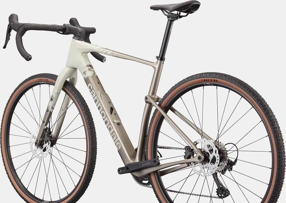 Vélo de Gravel Cannondale Topstone Carbon 3 Shimano GRX 2x12V 700mm Beige