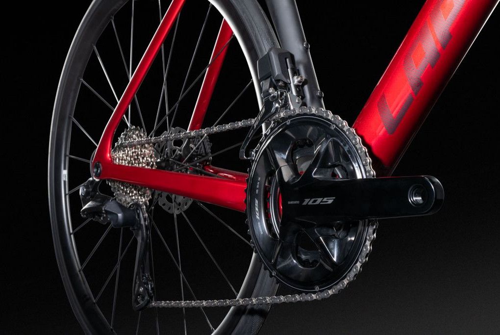 Vélo de Route Lapierre Xelius DRS 6.0 Shimano 105 Di2 12V 700 mm Rouge 2026