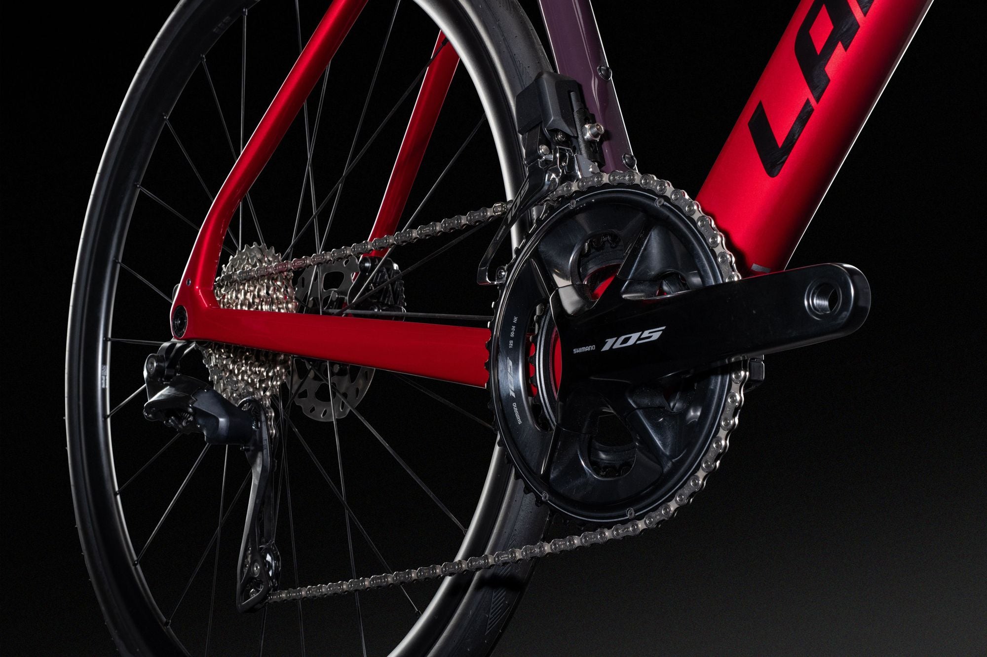 Vélo de Route Lapierre Pulsium 6.0 Shimano 105 Di2 12V 700 mm Rouge 2026