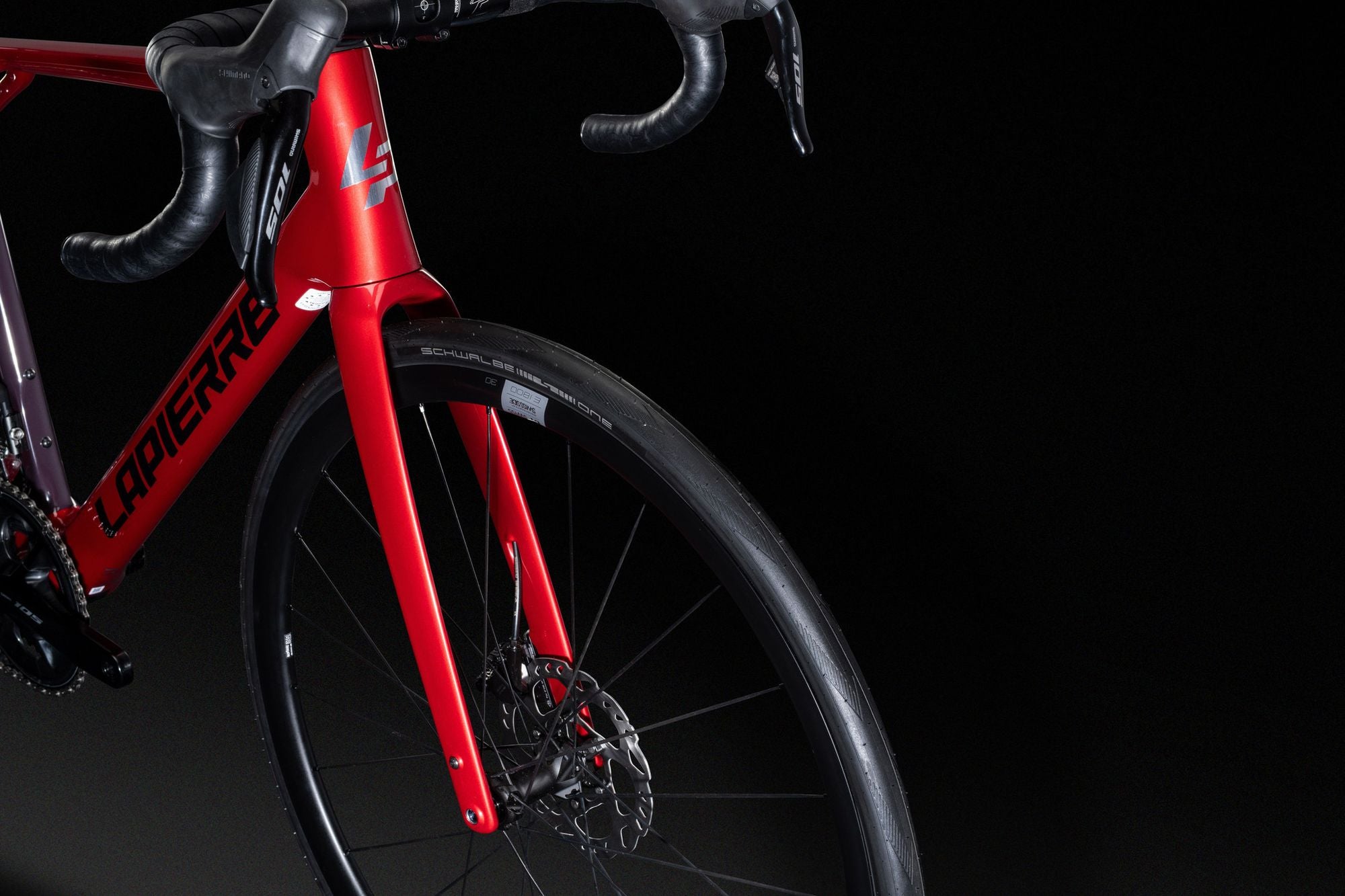 Vélo de Route Lapierre Pulsium 6.0 Shimano 105 Di2 12V 700 mm Rouge 2026