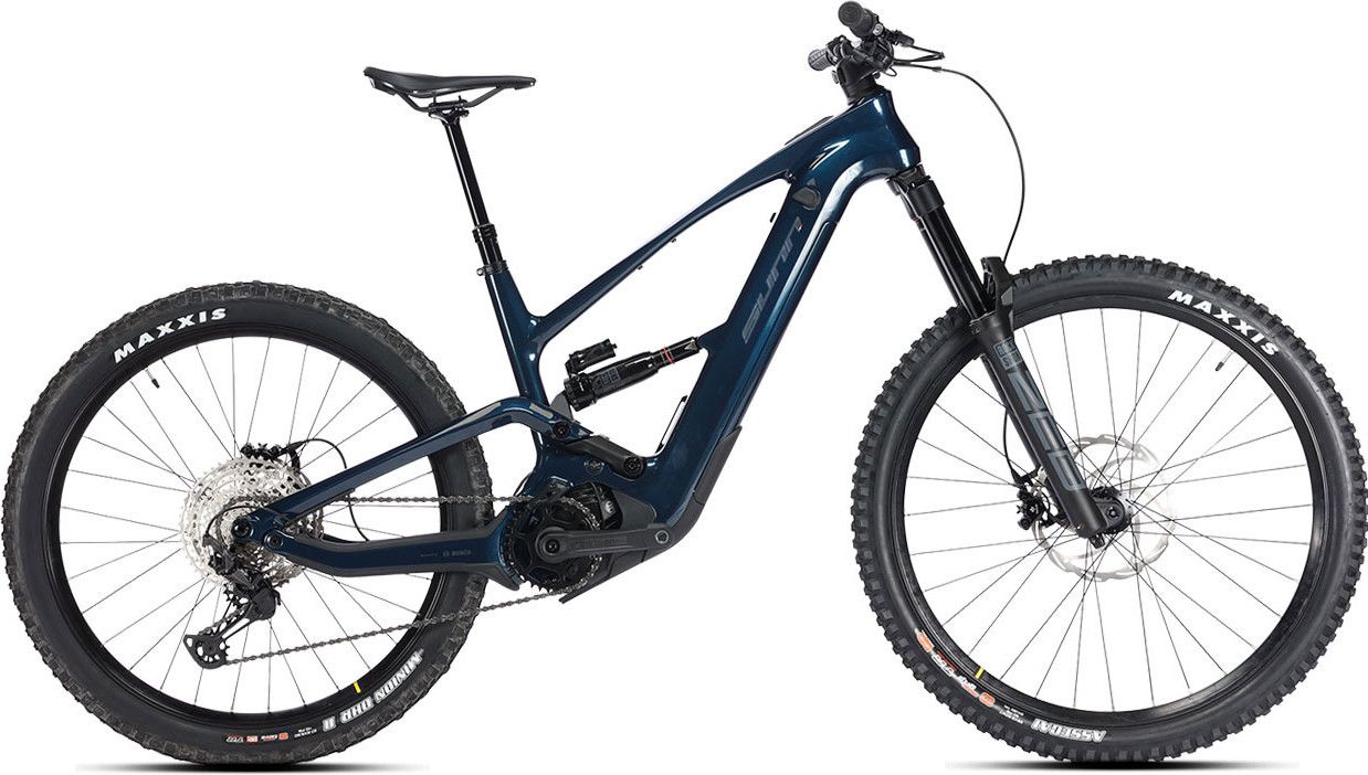 VTT Électrique Tout-Suspendu Sunn One S1 12V 800Wh Bosch 100 Nm MX (29/27.5'') Bleu