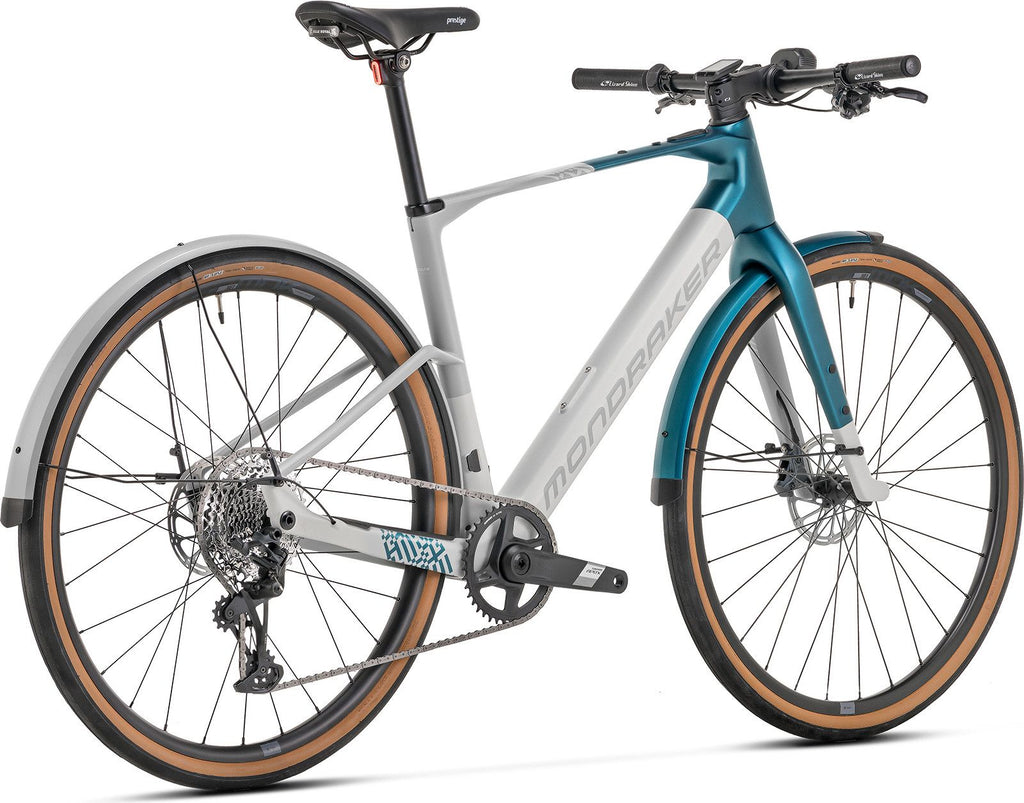 Vélo de Ville Électrique Mondraker Dusty X Sram Apex XPLR 12V 350 Wh 700 mm Gris/Bleu