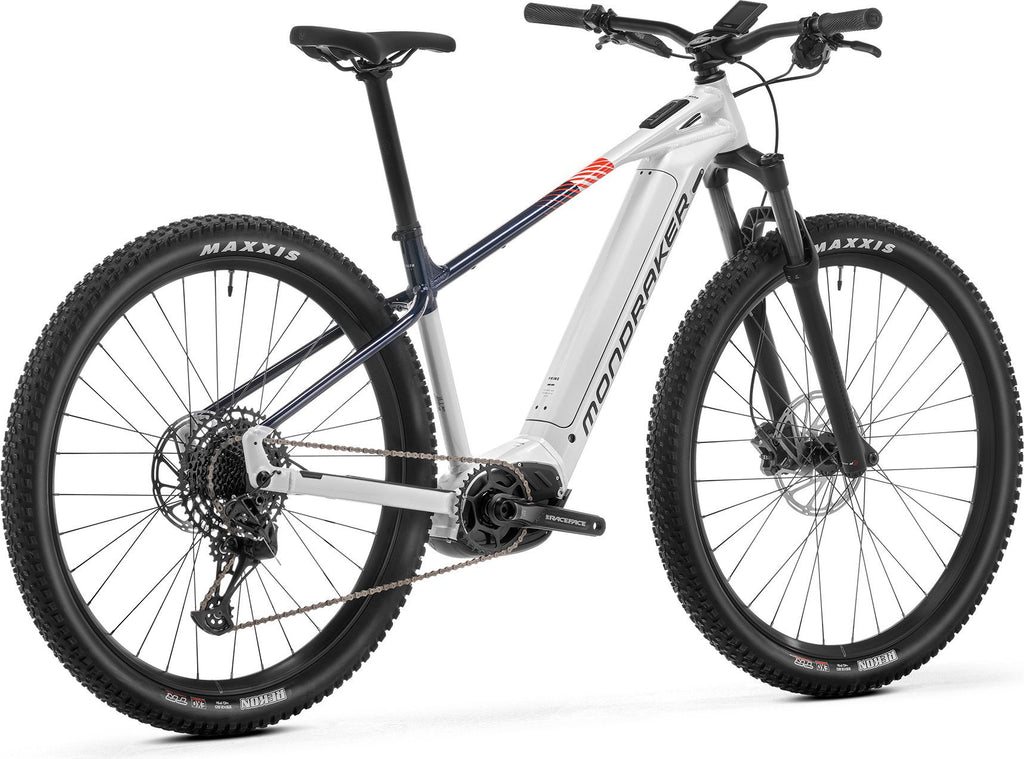 VTT Électrique Semi-Rigide Mondraker Prime 12V 625 Wh Bosch 120 Nm 29'' Blanc