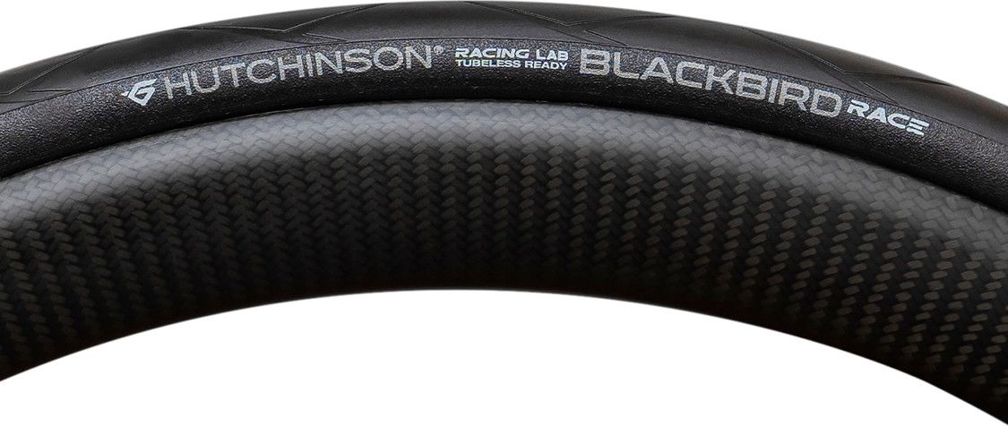 Pneu Route Hutchinson Blackbird Race Racing Lab 700 mm Tubeless Ready Noir