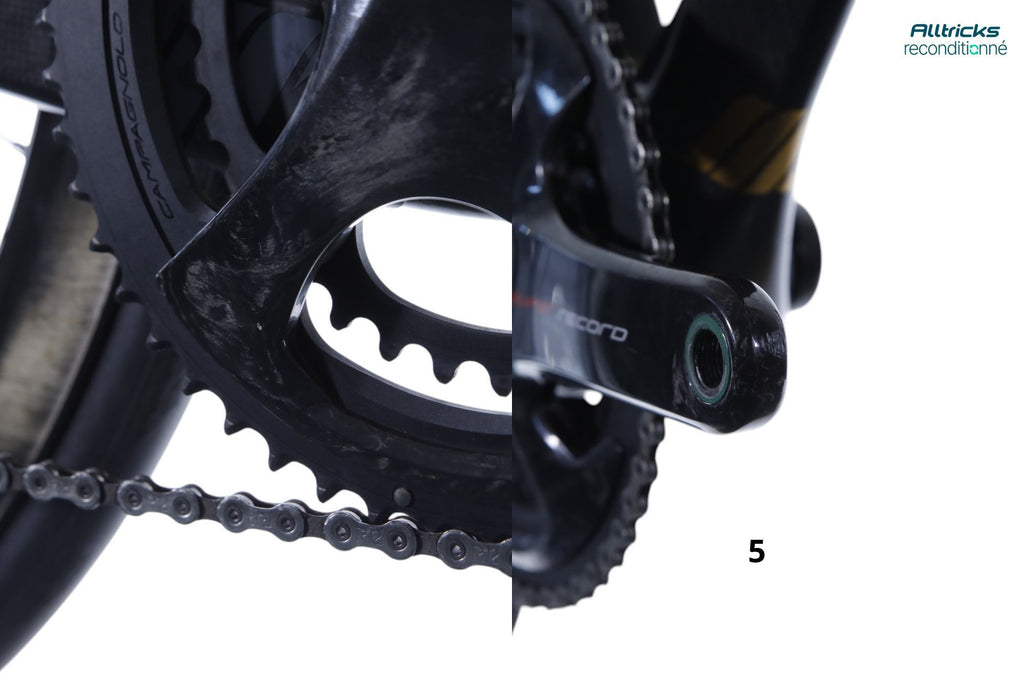 Vélo de Route Cipollini NK1K DB Campagnolo Super Record EPS 12V 700 mm Carbon / Noir/Or 2021 - Produit Reconditionné / Bon État