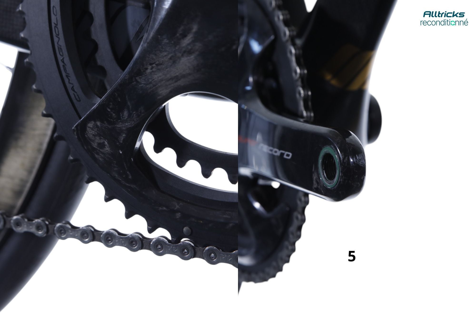 Vélo de Route Cipollini NK1K DB Campagnolo Super Record EPS 12V 700 mm Carbon / Noir/Or 2021 - Produit Reconditionné / Bon État