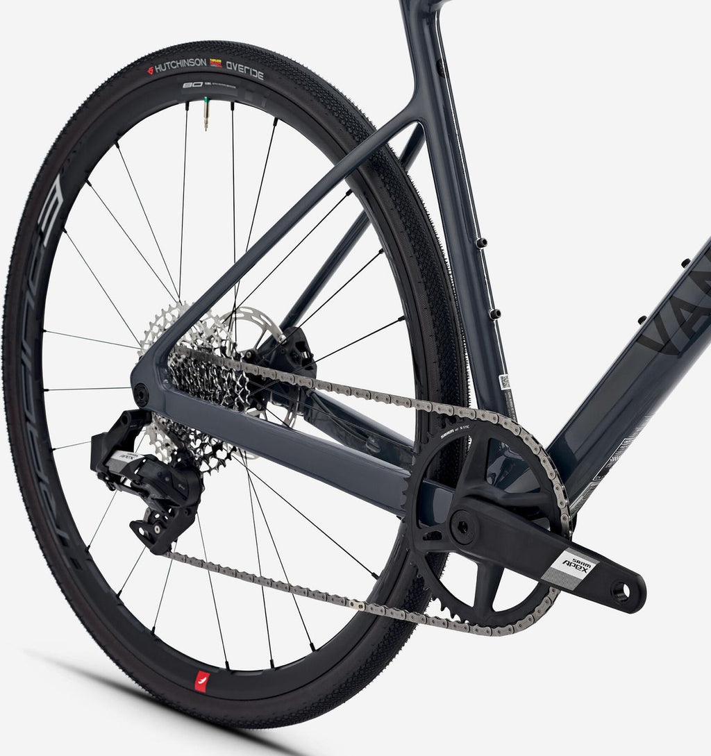 Vélo de Route Van Rysel NCR CF Allroad Sram Apex AXS 12V 700mm Gris
