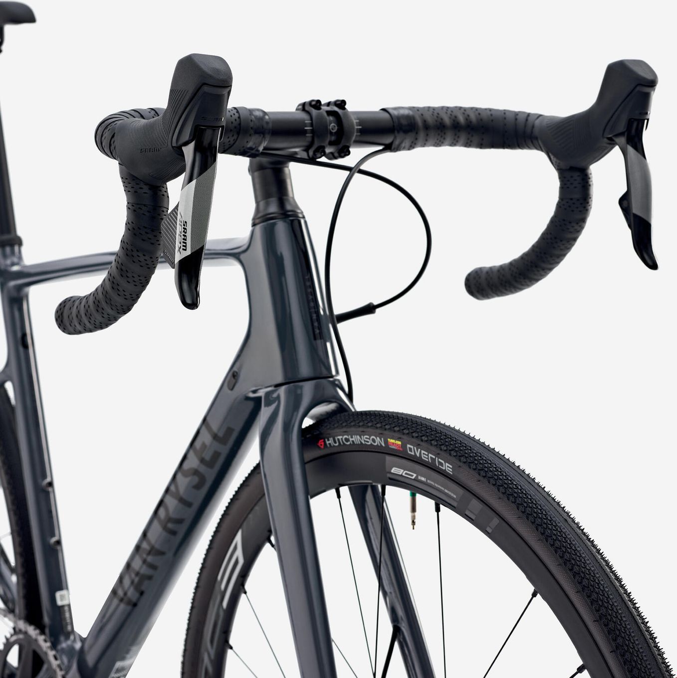 Vélo de Route Van Rysel NCR CF Allroad Sram Apex AXS 12V 700mm Gris