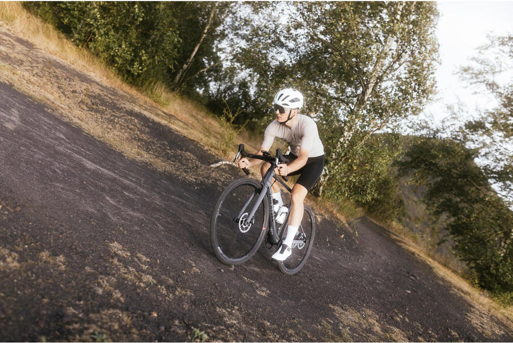 Vélo de Route Van Rysel NCR CF Allroad Sram Apex AXS 12V 700mm Gris
