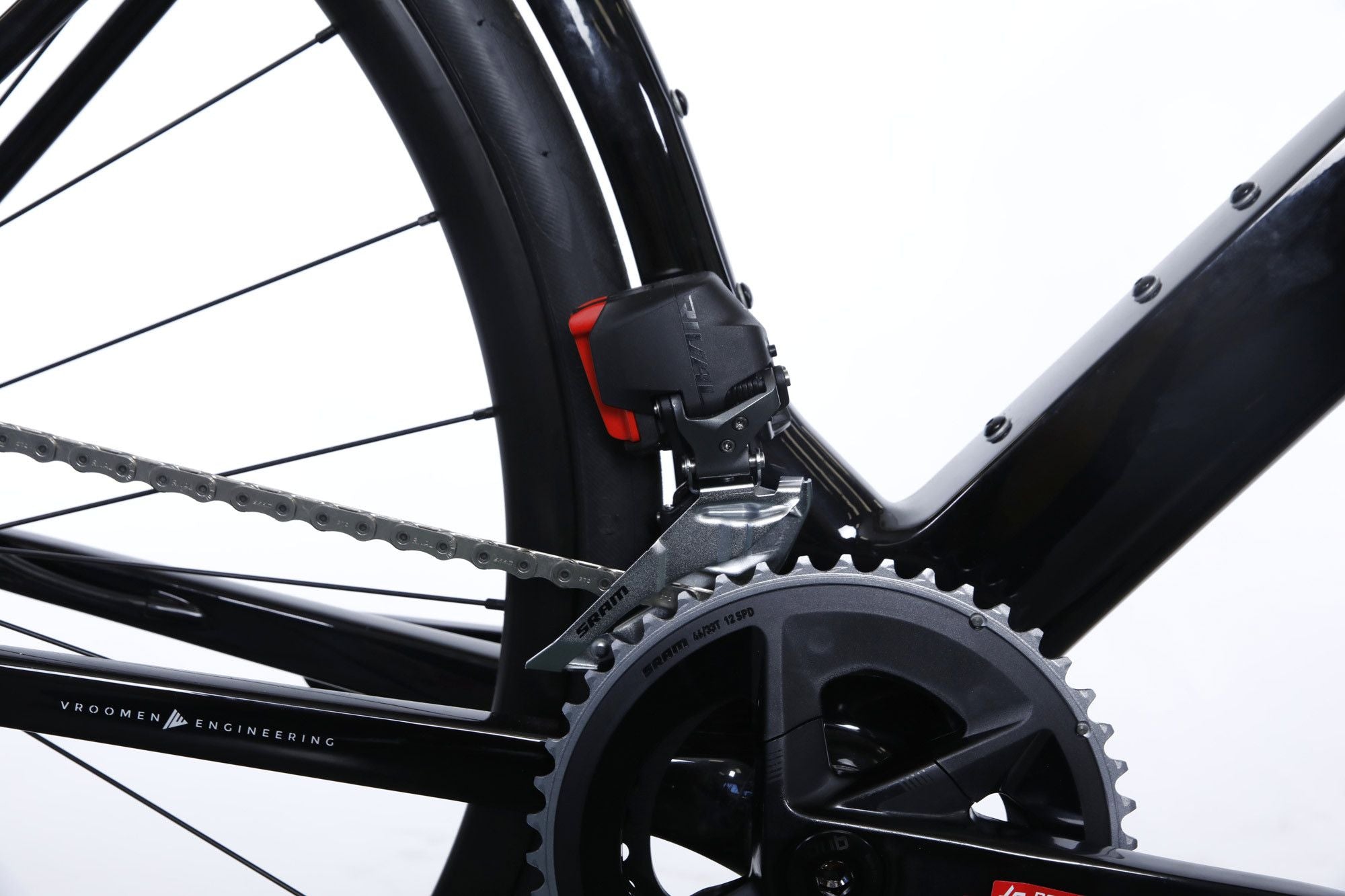 3T Strada Vélo de Route Rival AXS 12V 700 mm Rouge/Noir