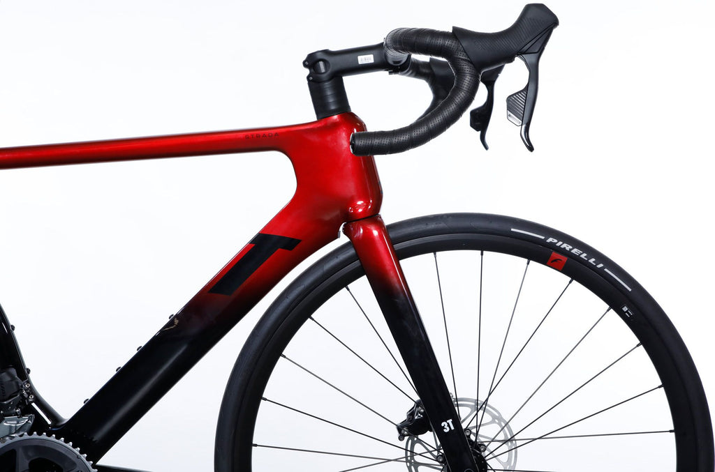 3T Strada Vélo de Route Rival AXS 12V 700 mm Rouge/Noir