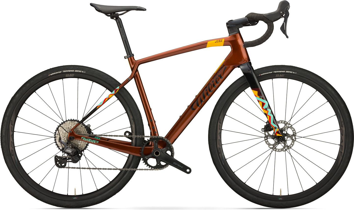 Vélo de Gravel Wilier Triestina Jena Shimano GRX 12V 700 mm Marron Patterned Bronze