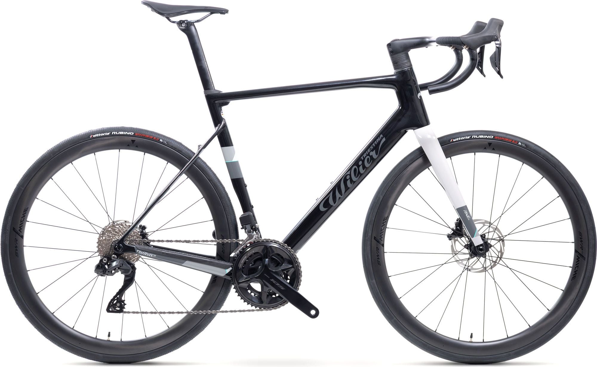 Vélo de Route Wilier Triestina Rave SL Shimano 105 Di2 12V 700 mm Noir 2025