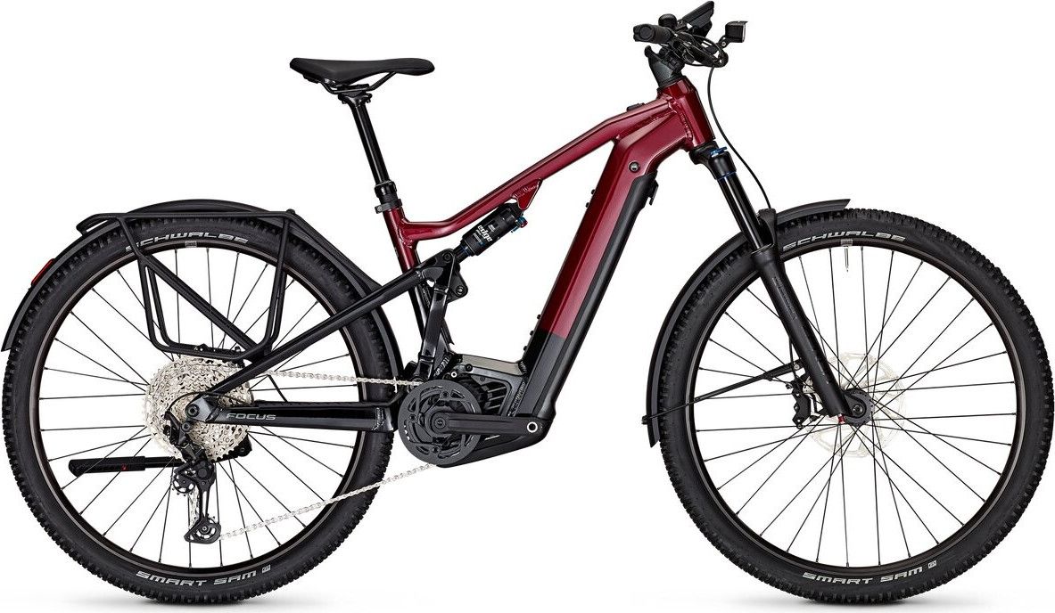 VTC Électrique Focus Thron² 6.8 Shimano Deore XT 12V 625Wh 29'' Rouge 2024