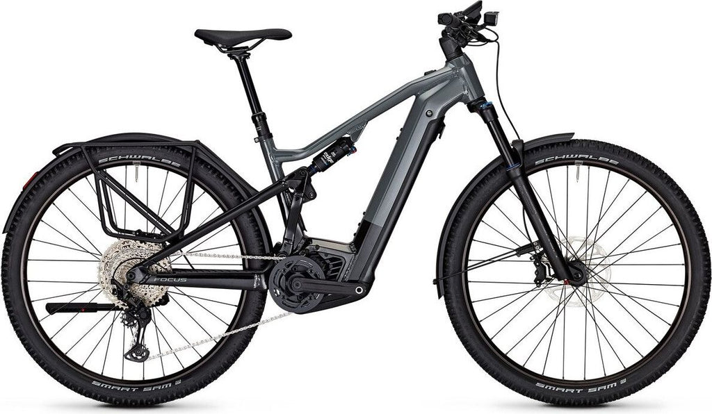 VTC Électrique Focus Thron² 6.8 Shimano Deore XT 12V 625Wh 29'' Gris 2024