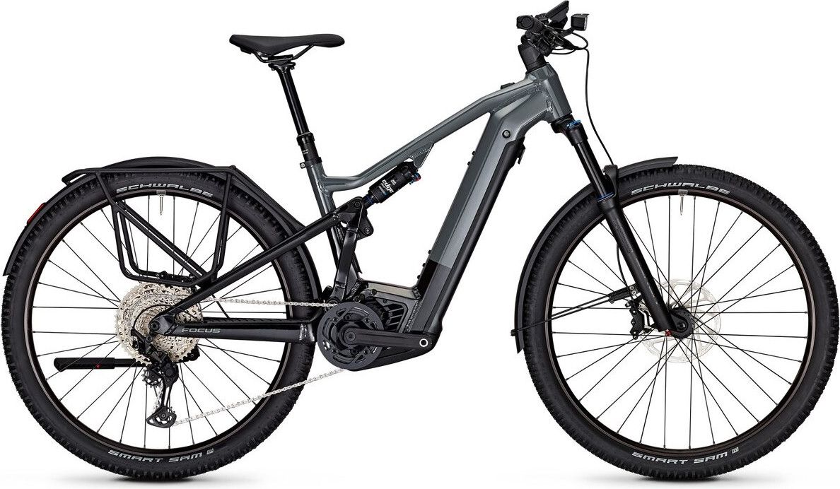 VTC Électrique Focus Thron² 6.8 Shimano Deore XT 12V 625Wh 29'' Gris 2024
