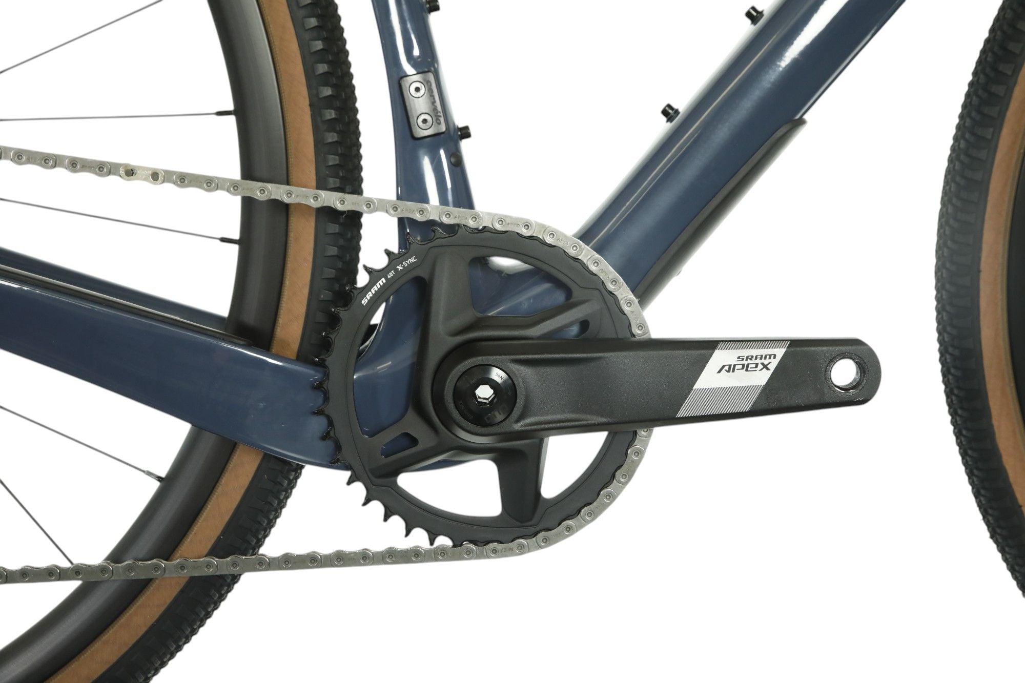 Vélo de Gravel Cervélo Áspero Sram Apex XPLR 12V 700 mm Bleu - Vélo d'Exposition