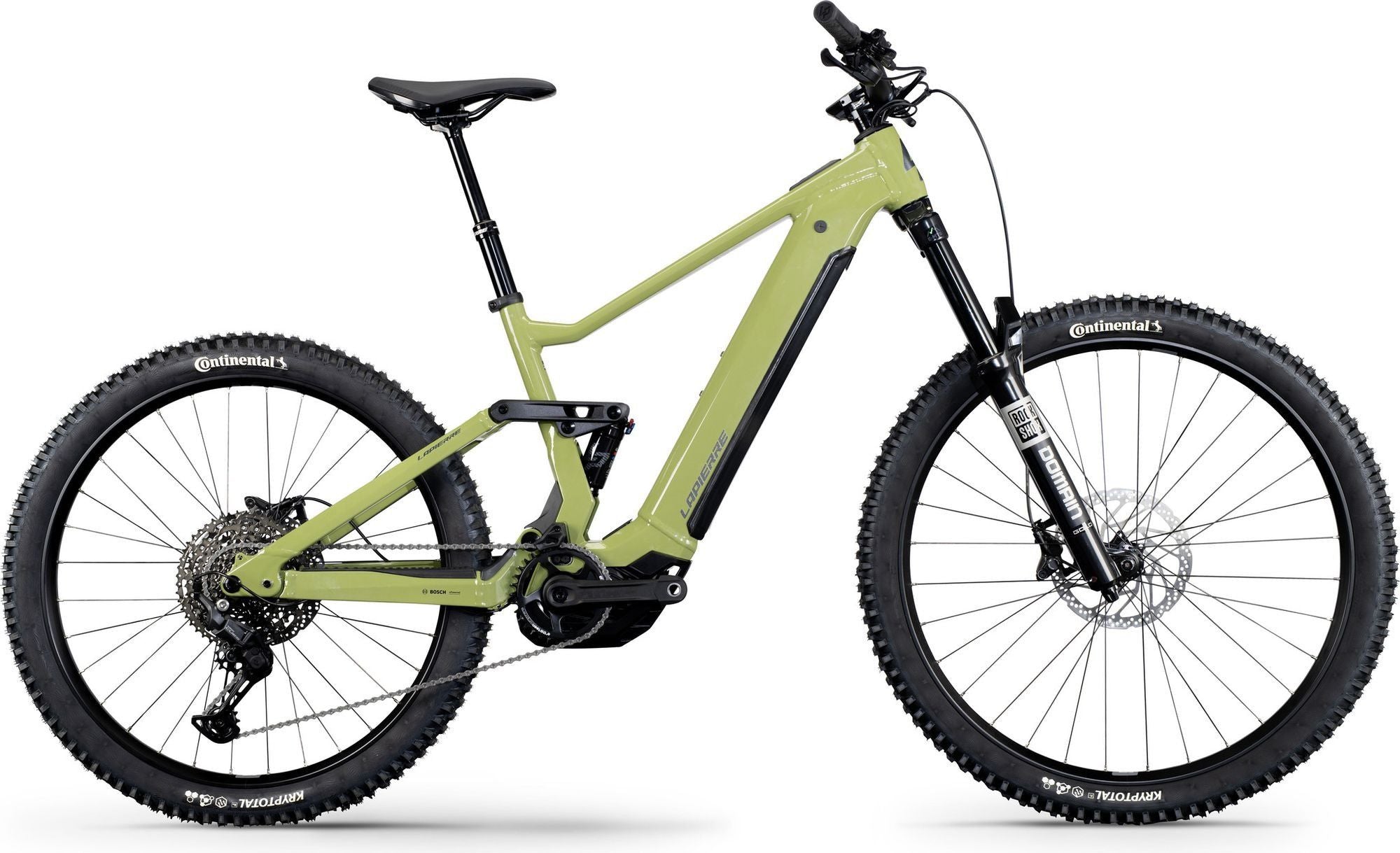 VTT Électrique Tout-Suspendu Lapierre Overvolt AM 5.8 11V 800Wh Bosch 120 Nm MX (29/27.5'') Vert 2025