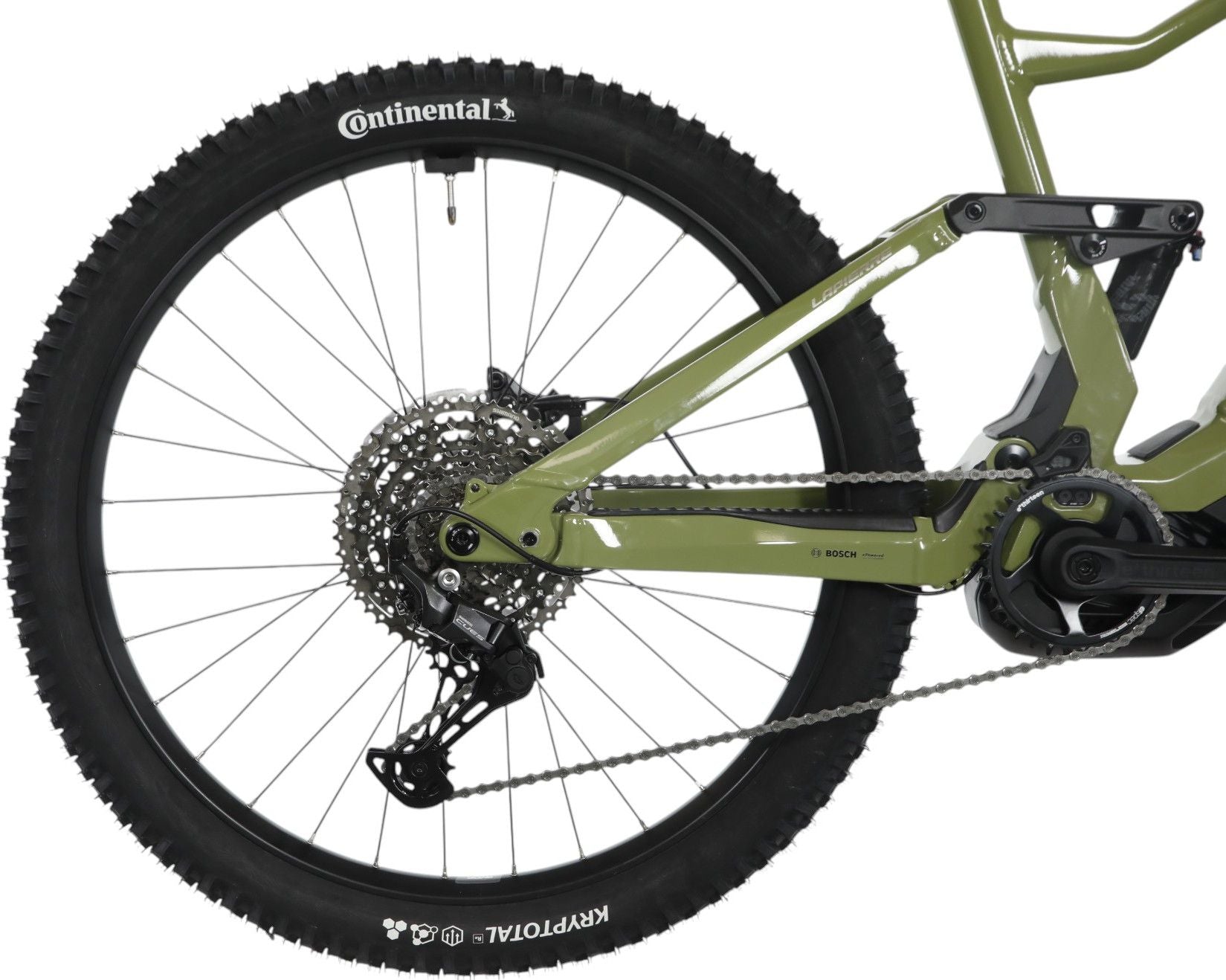 VTT Électrique Tout-Suspendu Lapierre Overvolt AM 5.8 11V 800Wh Bosch 120 Nm MX (29/27.5'') Vert 2025